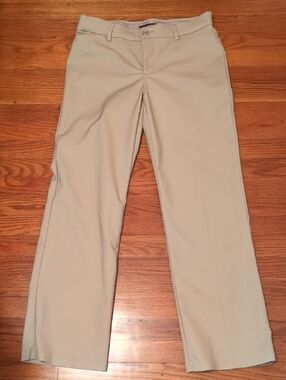 Lee Straight-Leg Khaki Flex Motion Trouser Pants - 8 Medium
